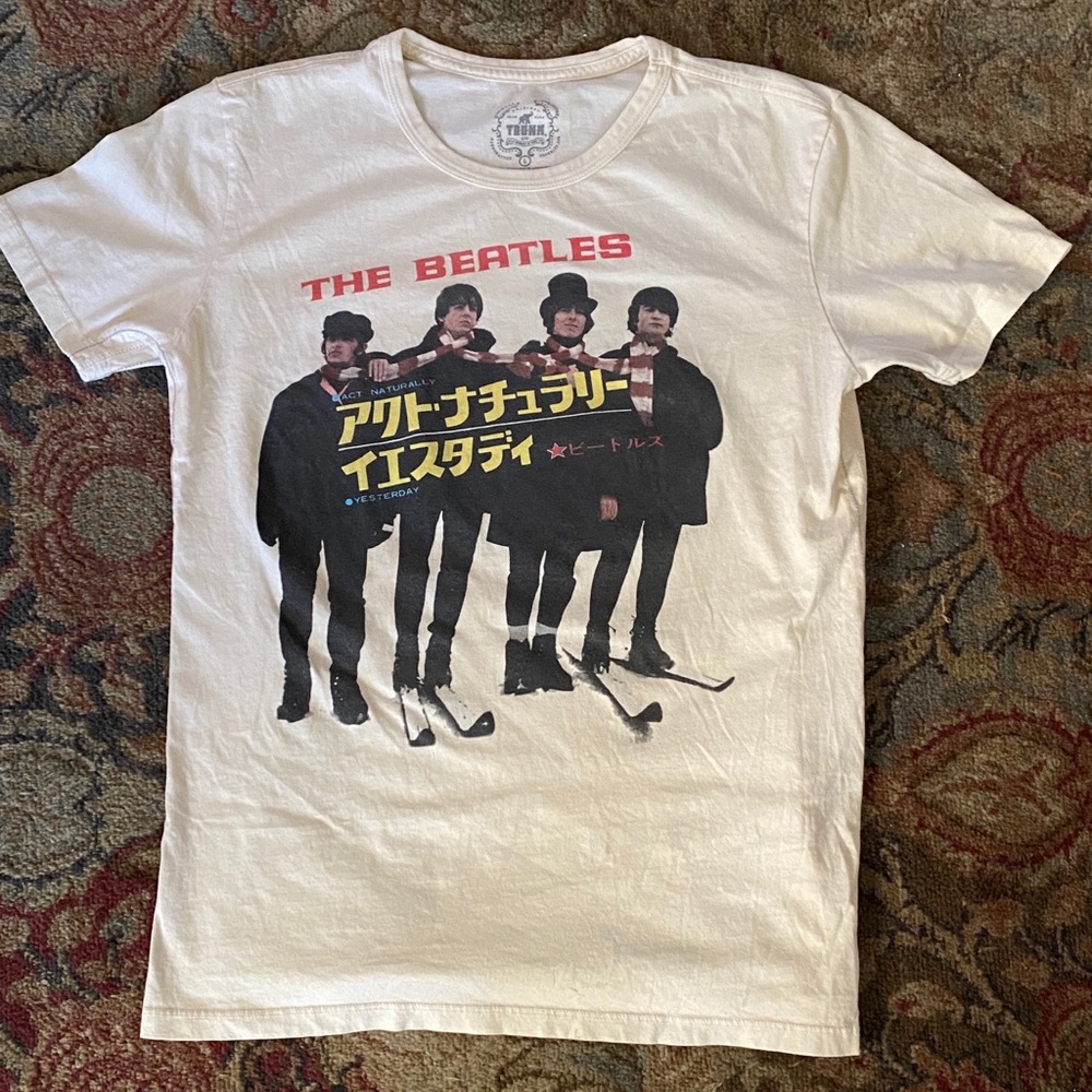 Trunk Ltd Beatles tee shirt 1 Medium, 1 Large